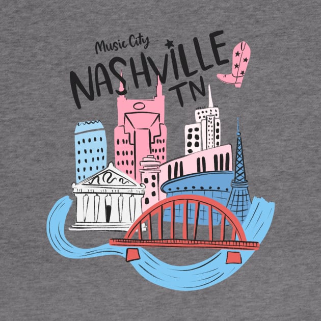 Definitely a Nashville Party by Taylor Thompson Art